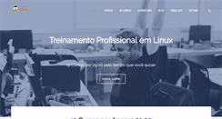 Desktop Screenshot of certificacaolinux.com.br