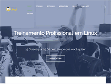 Tablet Screenshot of certificacaolinux.com.br